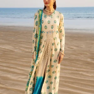 Printed Unstitched 3PC 4